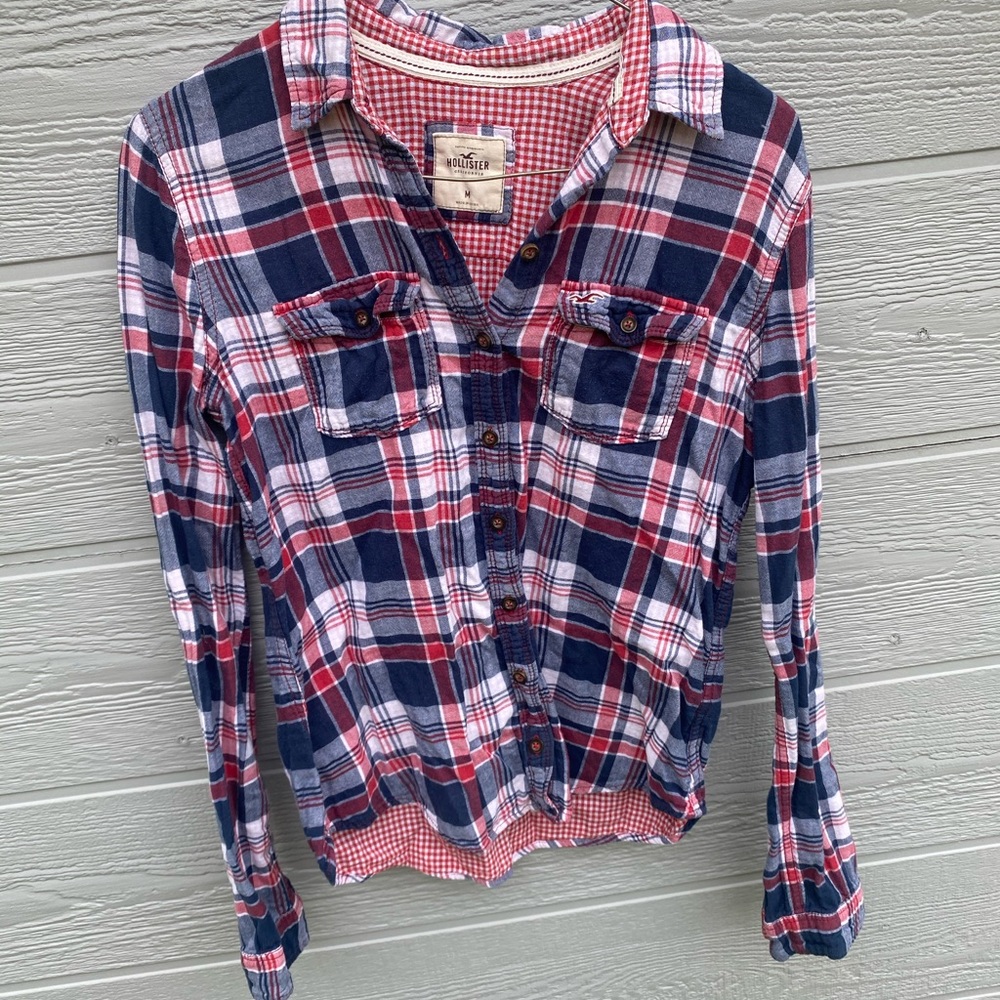 HOLLISTER PLAID SHIRT